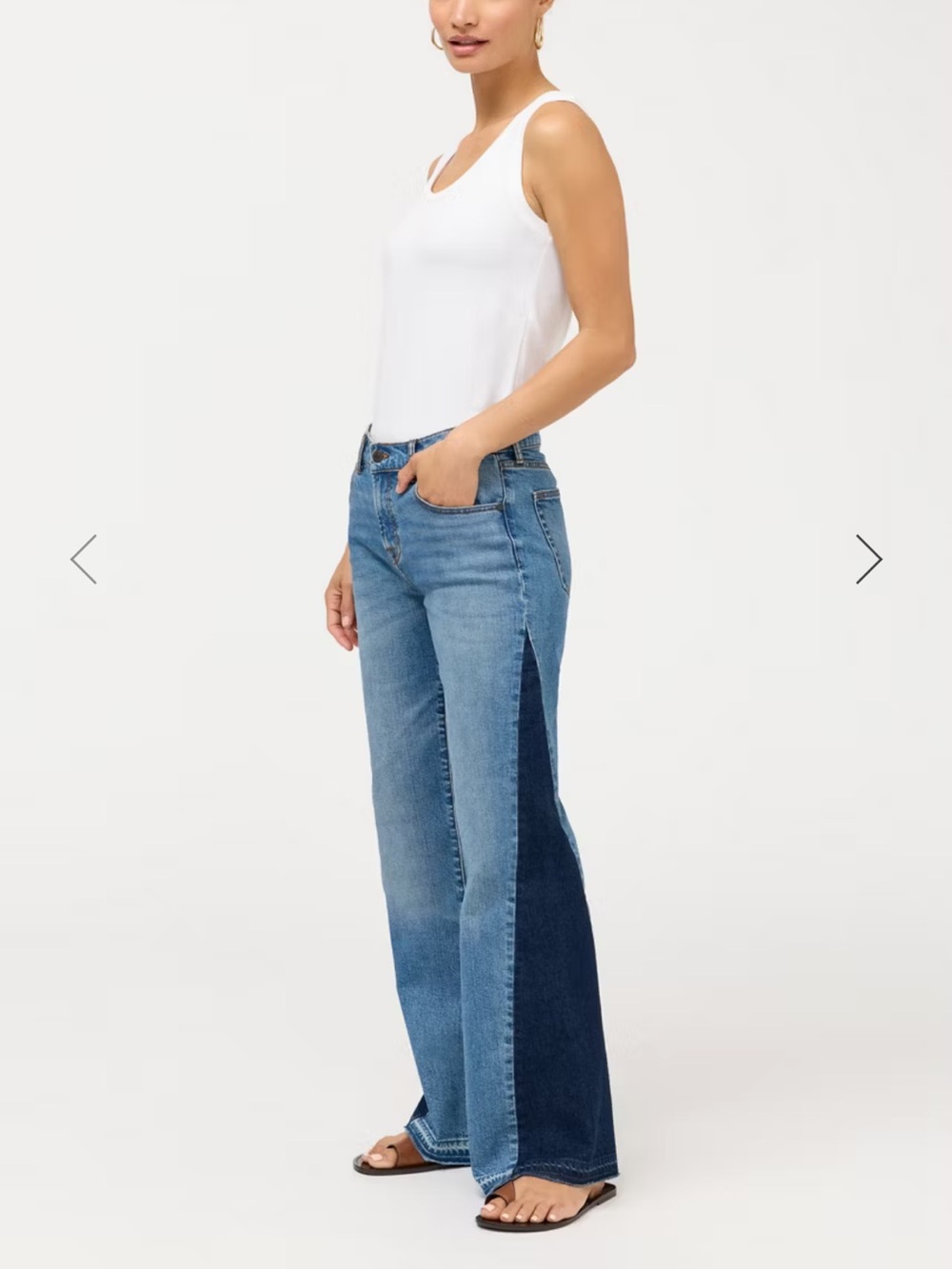 Johnny Was THE CONTRAST WIDE LEG JEAN